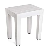 Tatay 4436501 Hocker Sitzbank Lombok, Polypropylen, BPA frei, Holz-Effekt, Anti-UVA-Schutz, Max...