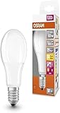 OSRAM STAR+ LED Lampe mit E27 Sockel, Warmweiss(2700K), 9W, mit Dämmerungssensor, klassische...