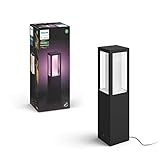 Philips Hue White and Color Ambiance LED Sockelleuchte Erweiterung Impress, für den Aussenbereich,...