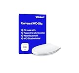 Duravit WC-Sitz Univavo, olaver WC-Sitz, Klobrille mit doppelter Absenkautomatik, Toilettendeckel...