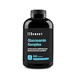Glucosamin-Komplex mit Chondroitin, MSM, Boswellia, Bambus, Quercetin und Selen...