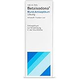 Betaisodona® Mund-Antiseptikum 100 ml, Lösung gegen Bakterien, Pilze oder Viren zum Gurgeln und...