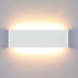 Lightsjoy 16W LED Wandleuchte Innen Moderne Wandlampe weiß mit up and down Licht IP44...