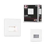 Paulmann Edge Quadro 93093 LED Recessed Wall Light Set 80 x 5 mm 100 lm 230 V Square Including 1 x...