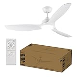 Philips Deckenventilator mit festem Flügel, 3 Flügel, groß (52'), 28 W LED-Licht,...