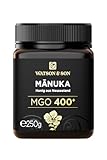 Watson & Son Manuka Honig MGO 400+ 250g | Premium Qualität aus Neuseeland