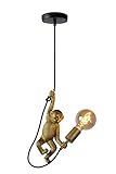 LUCIDE EXTRAVAGANZA CHIMP - Pendelleuchten - Ø 17,6 cm - 1xE27 - Schwarz