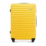 WITTCHEN Reisekoffer Groß Rollkoffer Trolley Großer Koffer Check-In Gepäck...