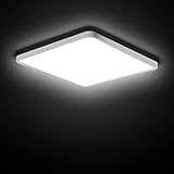 Deckenlampe LED Deckenleuchte Flach 36W 30cm, SUNZOS 4500K 4100LM Deckenlampe Led Panel für Lampe...