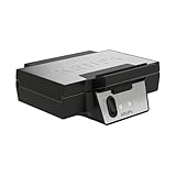Krups FDK Iconic Waffeleisen, 850 W, keramikbeschichtete Antihaft-Platten,...