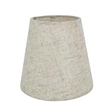 Eastlion Lampenschirm 5.5'/Ø14cm E14 E27 Lampenschirm for Flachs Kerze Kronleuchter Wandleuchte...