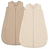 Unnivoll Schlafsack Baby 1.5 Tog Babyschlafsack 0-6 Monate 2er Pack Schlafsack...