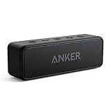 Anker SoundCore 2 Bluetooth Lautsprecher, Enormer mit Dualen Bass-Treibern, 24h...