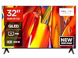 TCL 32V5C - 32“ Full HD Smart QLED Direct LED TV mit Android TV & HDR - Kompatibel mit Google Cast...