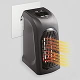 Livington Handy Heater – Kompakte Steckdosenheizung mit 2 Stufen – energiesparendes Heizgerät...
