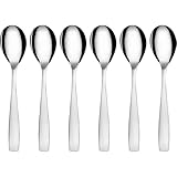 GRÄWE Espressolöffel, Kaffeelöffel Set, 6 Stück, Teelöffel, Edelstahl, Dessertlöffel,...