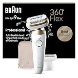 Braun Silk-épil 9 Flex, Epilierer mit flexiblem 360 Kopf für eine einfache Haarentfernung,...