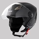 VEVOR Motorradhelm Motocross-Helme 3/4 Gesicht Größe M, Helme aus ABS mit...