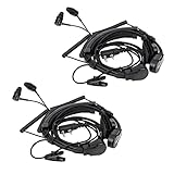 Retevis ETK007 Einstellbare Kehlkopfmikrofon Hörmuschel Kompatibel RT622 RT668H...