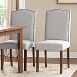 DUMOS Esszimmerstühle 2er Set, Elegant und Schön Modern Stühle Esszimmer, Stoff Gepolstert...