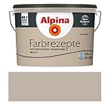 Alpina Farbrezepte Innenfarbe – Zartes Puder matt – Wandfarben für...