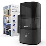 Roeskm Luftbefeuchter für Schlafzimmer, Kühlmist-Luftbefeuchter für zuhause, Pflanzen und...