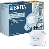 BRITA Wasserfilterkartusche MAXTRA PRO Pure Performance (All-in-1) 12er-Pack...