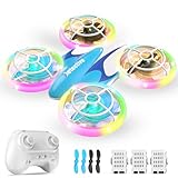 Mini Drohne für Kinder Spielzeug ab 6 7 8 9 10+ Jahre,RC Flugzeug Drone mit LED...