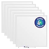 LED Panel 62x62 cm - 6x LED Deckenleuchte Neutralweiß für Rasterdecken Deckenpanel Rasterleuchte...