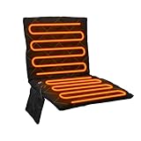 Beheizter Stadionsitz, Faltbares Tragebar Beheiztes Sitzkissen, USB Heizkissen für Campingstühle,...