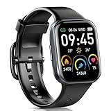 Jugeman Smartwatch Damen Herren, Fitnessuhr 1,69/'' HD Farbdisplay, 25 Sportmodi...