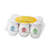 TENGA EGG Easy Beat - Handlicher Masturbator für Männer - Variety Pack mit 6...