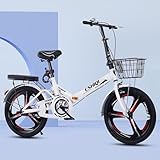 LETIANZG Klapprad Leichtgewicht 22/24 Zoll Erwachsenenfahrrad Kettenantrieb...