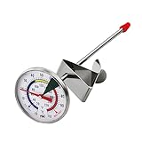 Thermometer Milch für Kaffee mit 175 mm Edelstahlsonde Kaffee Thermometer mit...