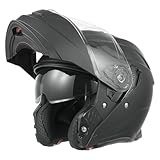 MY Motorrad Klapphelm Integralhelm 935 ,ECE 22.06 Zertifiziert Modular Helm mit...