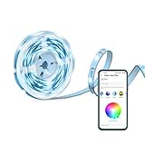 Tapo TP-Link LED Strip 5M, Wifi LED Streifen, 16 Mio. Farben, dimmbar, APP Steuerung, schneidbar,...