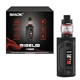 SMOK Rigel 230W Vape Kit 6,5ml TFV9 Tank USB Type-C Dual 18650 Batterien (Nicht Enthalten) mit...