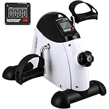 EVOLAND Rehabilitationstrainer Heimtrainer Mini Arm und Beintrainer Trainer Minibike mit LCD Display...