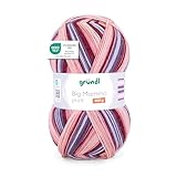 Gründl Wolle Big Mamma Print - XXL Wolle zum Stricken mit Farbverlauf - Weich...