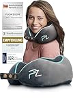 FLOWZOOM Comfy Nackenkissen Flugzeug & Auto - Einstellbares Memory Foam...