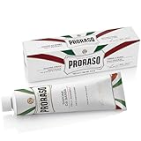 Proraso Shaving Cream Tube Sensitive, 150 ml, beruhigende und cremige...