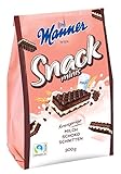 Manner Snack Mini Milch-Schokolade | schokolade Knuspergenuss für Zwischendurch...