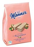 Manner Neapolitaner | vegane knusprige Waffeln mit Haselnusscreme | 1er Pack...