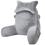 Lesekissen zum Sitzen auf der Bettcouch Erwachsene, Rückenkissen mit Armstütze, Rückenkissen für...