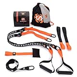Septagon Sports® Premium Sling Trainer Set V.2023 Suspension Trainer mit Handtuch, Rucksackbeutel...
