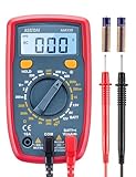 AstroAI Digital Multimeter mit Ohm Volt Ampere Spannung Tester Messung von AC/DC...