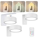 3 Stück Bilderleuchte Kabellos Lampe - 13 farbige Lichter Schlafzimmer Wohnzimmer Bildbeleuchtung...