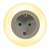 Emotionlite LED Steckdose Nachtlicht mit Dämmerungssensor Nachtlampe Kinder Schützen...