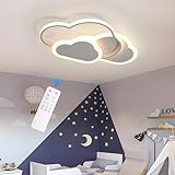 YLFXL LED Deckenleuchte Kinderzimmer Lampe Decke, 42CM Deckenlampe Kinderzimmer Dimmbar mit...