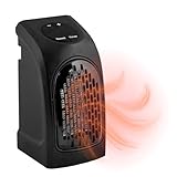 MAUK® Mini Heizlüfter/Handy Heater | Kompakt für Wohnwagen und Wohnmobile | 400 W PTC-Keramik...